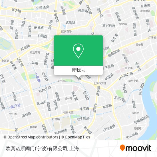 欧宾诺斯阀门(宁波)有限公司地图