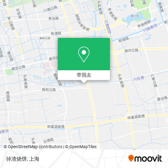 掉渣烧饼地图
