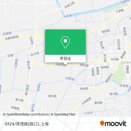 S324/厍渣路(路口)地图