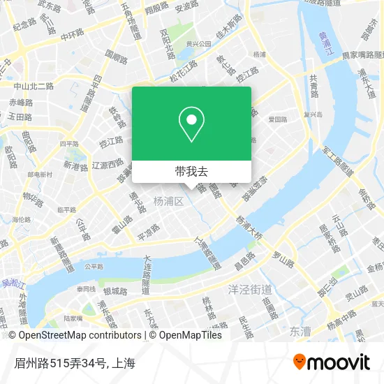 眉州路515弄34号地图