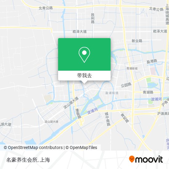 名豪养生会所地图