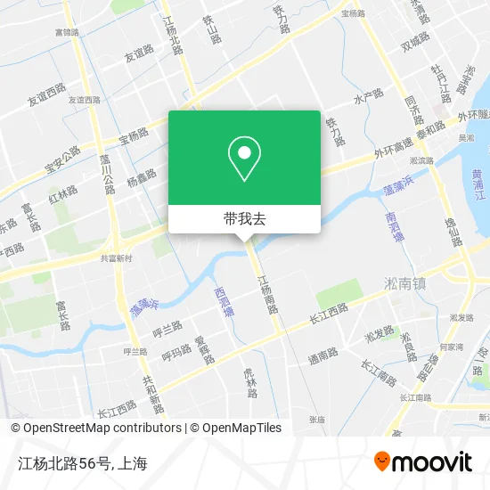 江杨北路56号地图