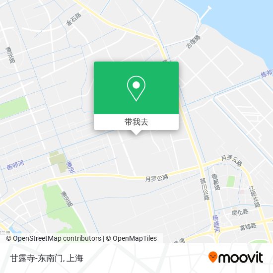 甘露寺-东南门地图
