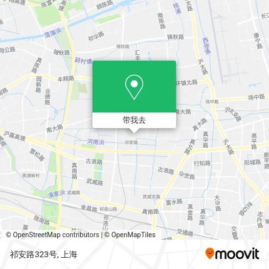 祁安路323号地图