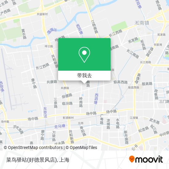 菜鸟驿站(好德景风店)地图