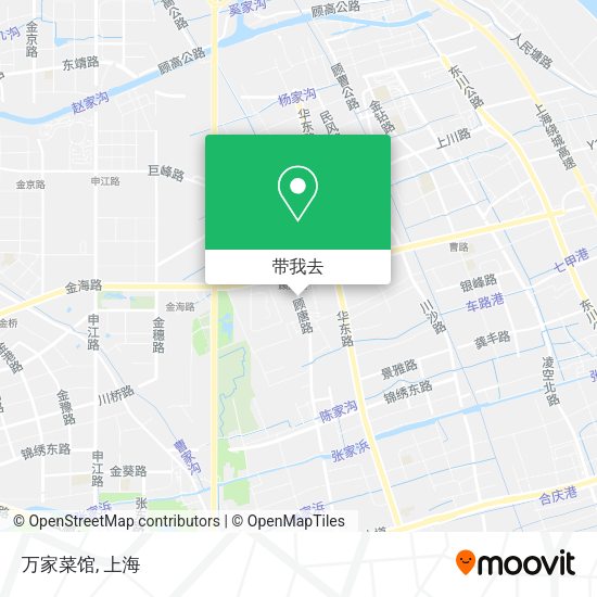 万家菜馆地图