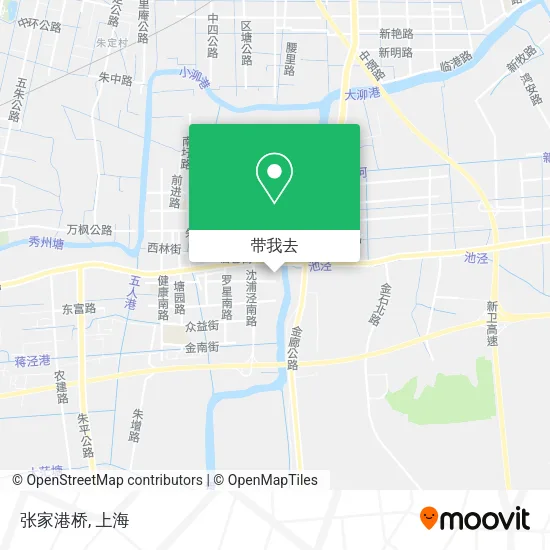 张家港桥地图
