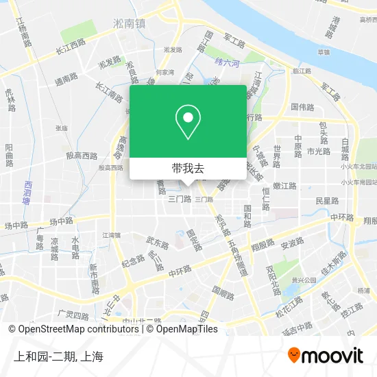 上和园-二期地图