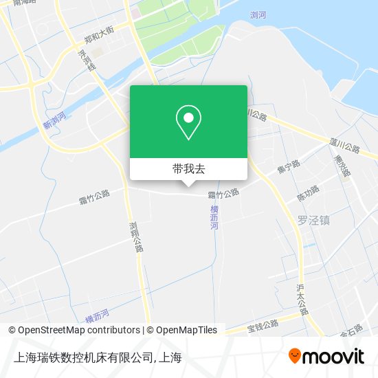 上海瑞铁数控机床有限公司地图