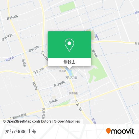 罗芬路888地图