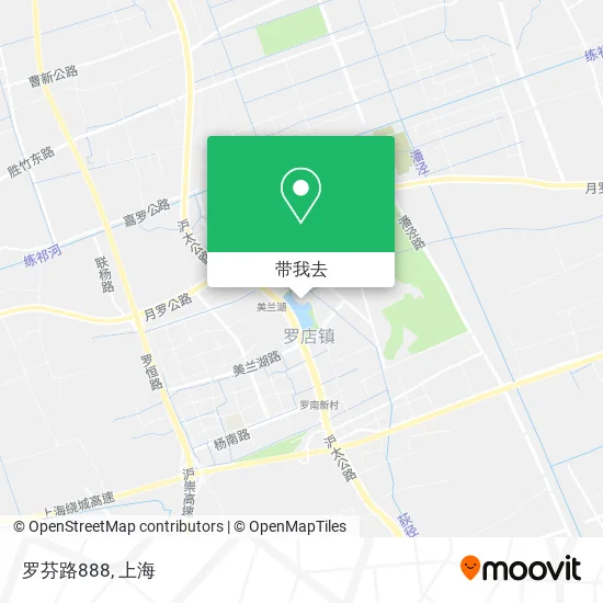 罗芬路888地图