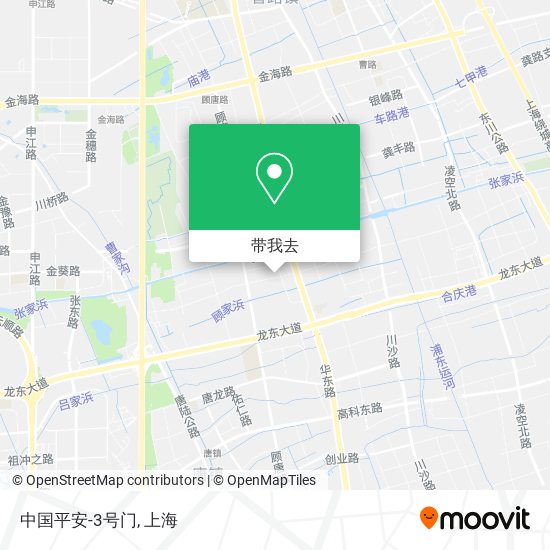 中国平安-3号门地图