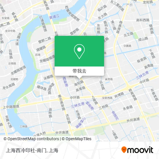 上海西冷印社-南门地图