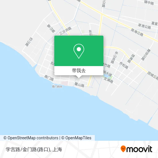 学宫路/金门路(路口)地图