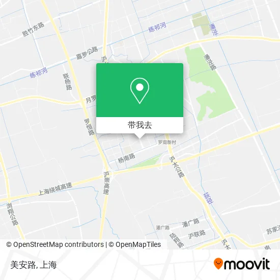 美安路地图