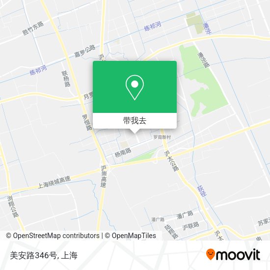 美安路346号地图