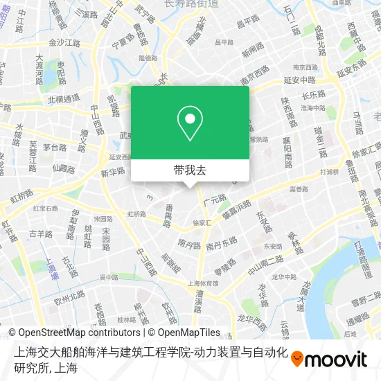 上海交大船舶海洋与建筑工程学院-动力装置与自动化研究所地图