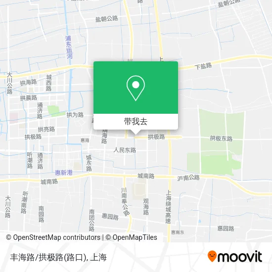 丰海路/拱极路(路口)地图