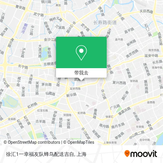 徐汇1一幸福友队蜂鸟配送吉自地图