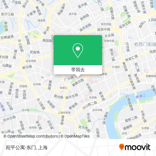 宛平公寓-东门地图