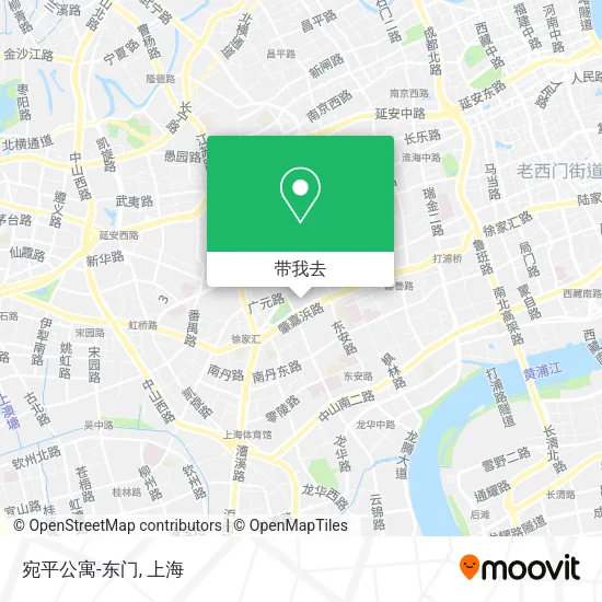 宛平公寓-东门地图