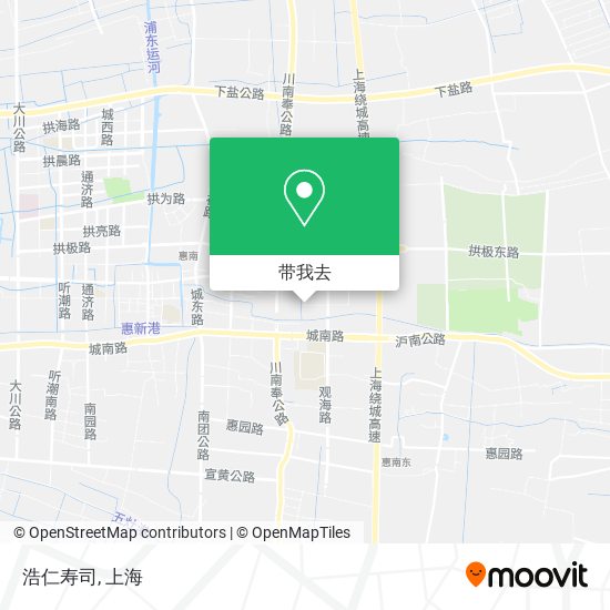 浩仁寿司地图