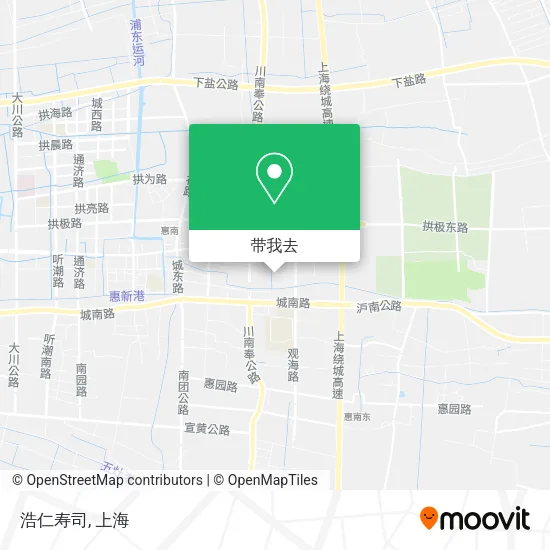 浩仁寿司地图
