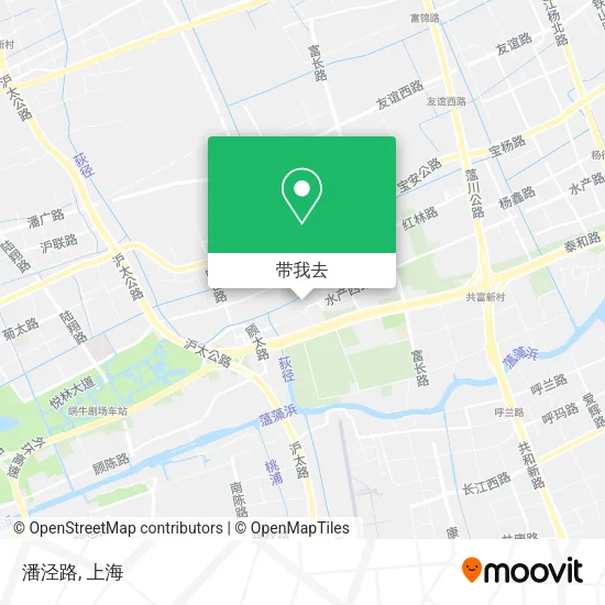 潘泾路地图