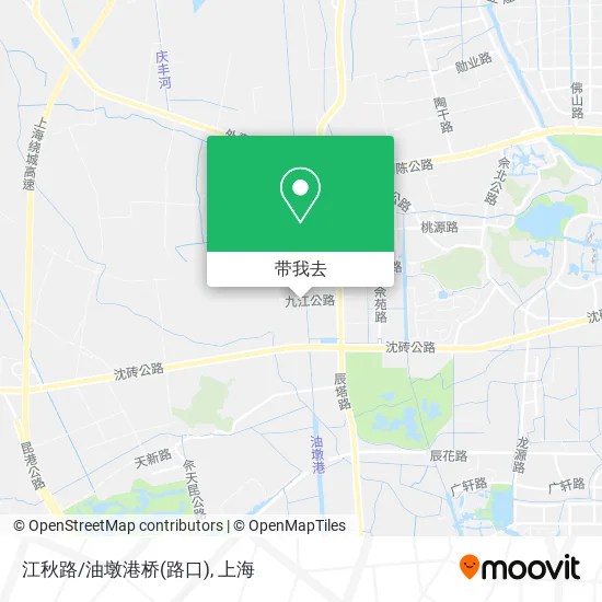 江秋路/油墩港桥(路口)地图