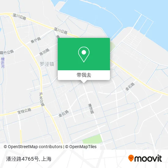 潘泾路4765号地图