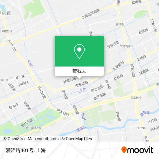 潘泾路401号地图
