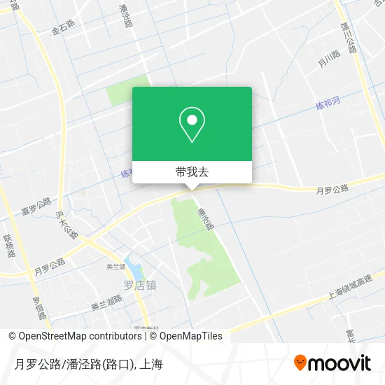 月罗公路/潘泾路(路口)地图