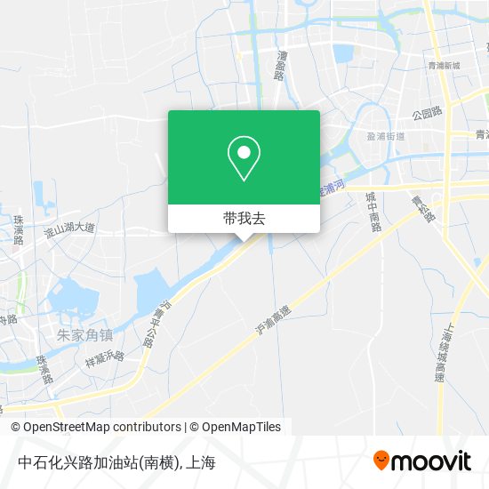 中石化兴路加油站(南横)地图