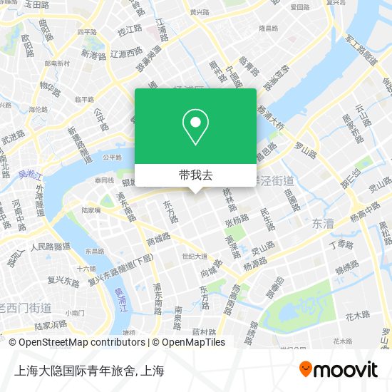上海大隐国际青年旅舍地图