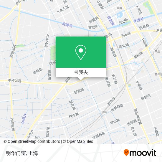 明华门窗地图