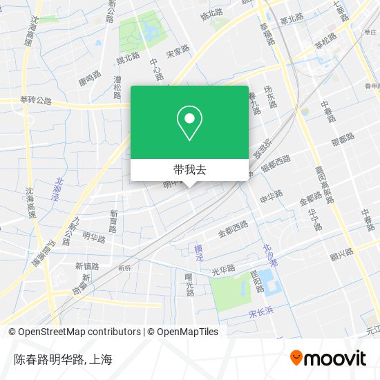 陈春路明华路地图