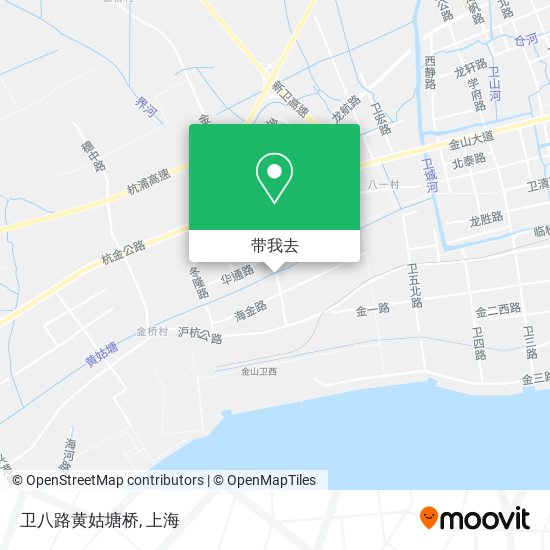 卫八路黄姑塘桥地图