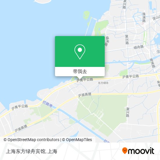 上海东方绿舟宾馆地图