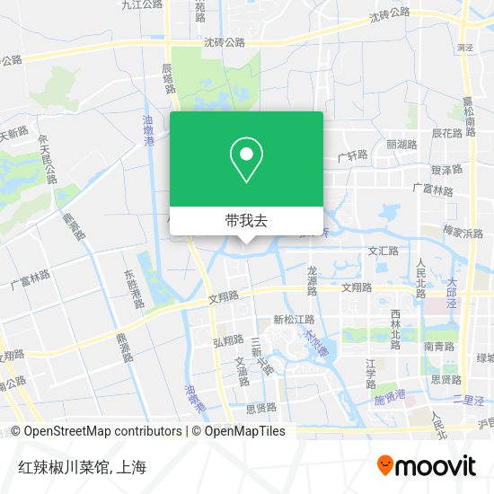 红辣椒川菜馆地图