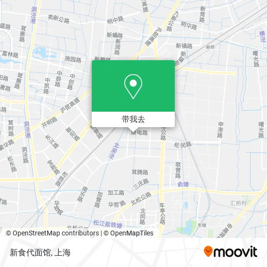 新食代面馆地图