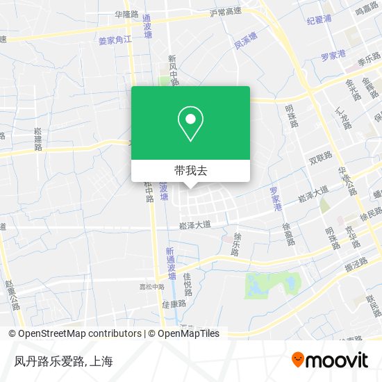 凤丹路乐爱路地图
