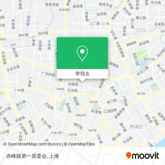 赤峰路第一居委会地图