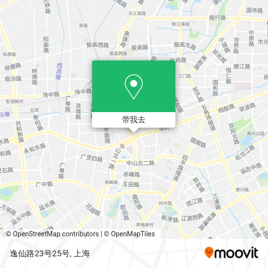 逸仙路23号25号地图