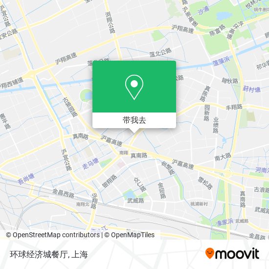 环球经济城餐厅地图