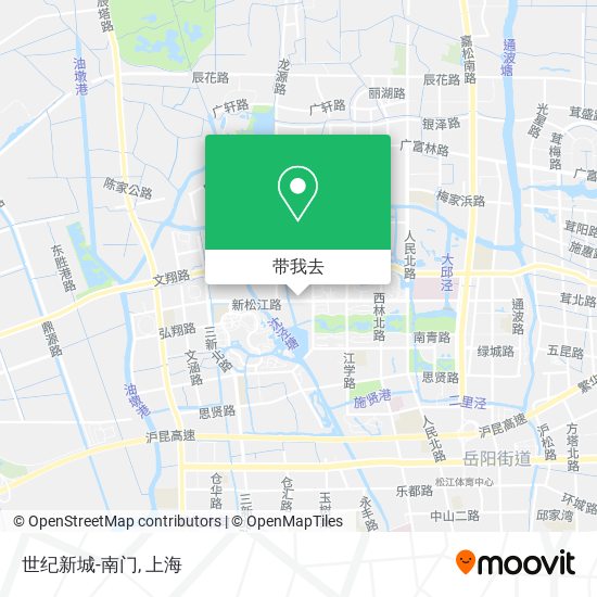 世纪新城-南门地图