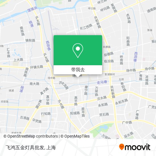 飞鸿五金灯具批发地图