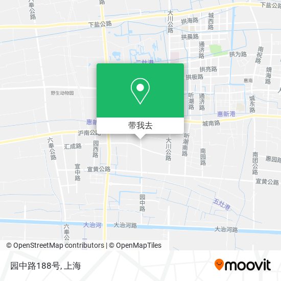 园中路188号地图
