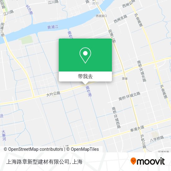上海路章新型建材有限公司地图