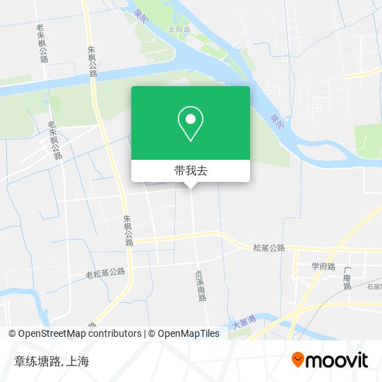 章练塘路地图