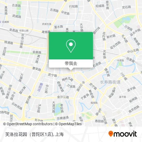 芙洛拉花园（普陀区1店)地图